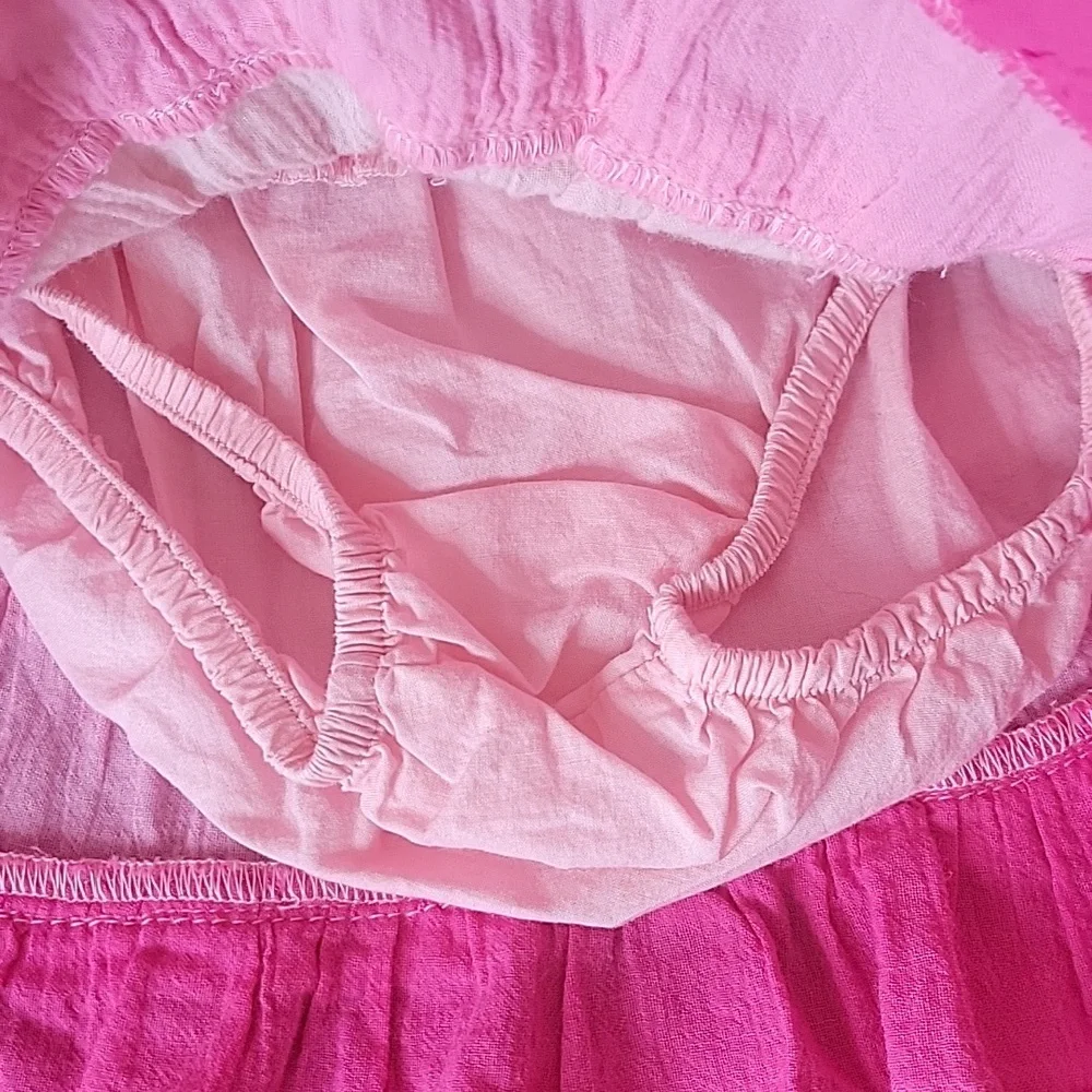 Gymboree Pink Ruffled Tiered Skirt Sz 12-18M